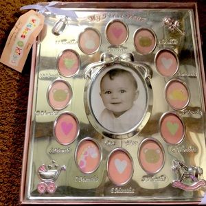 My First Year Picture Frame